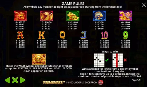 5 Lions Megaways 2 tips image